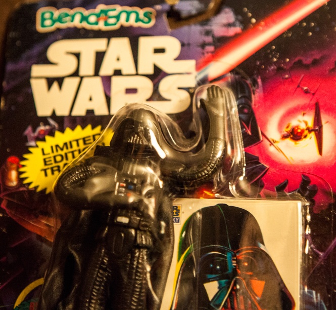 Star Wars Bend-Em toy Darth Vader