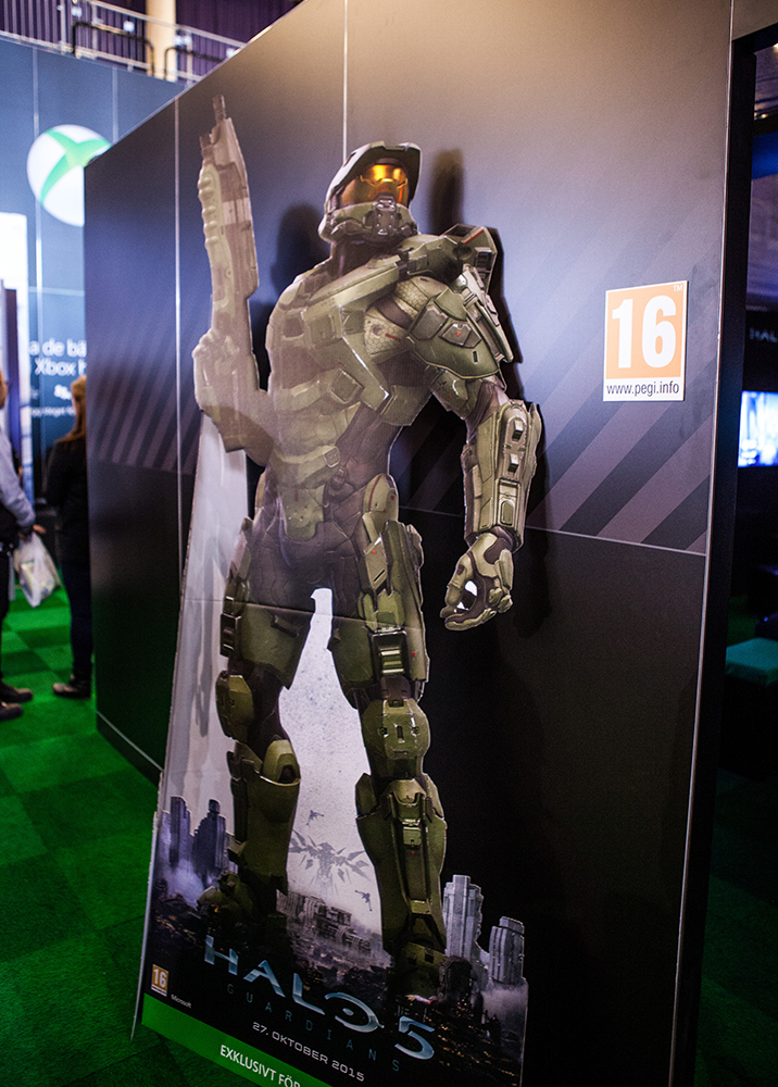 Halo 5 Guardians at Comic Con Gamex
