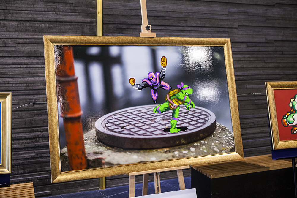 Joystick 8.0 - Teenage Mutant Ninja Turtles art