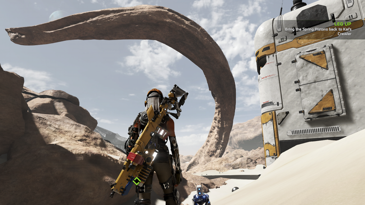 Sandy lanscapes in ReCore