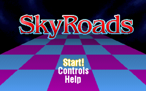 DOS game SkyRoads