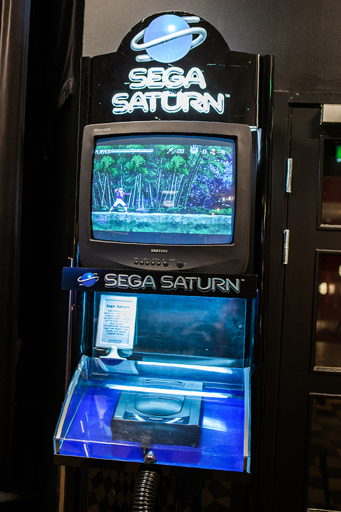 Sega Saturn demo stand - RSF